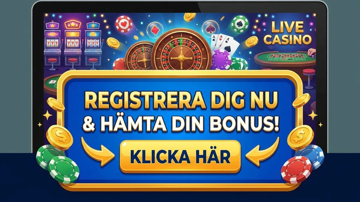 Registrera dig med bonus