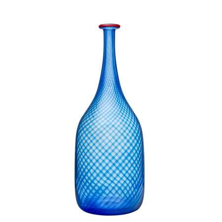 Red Rim Blå Flaska 26 cm