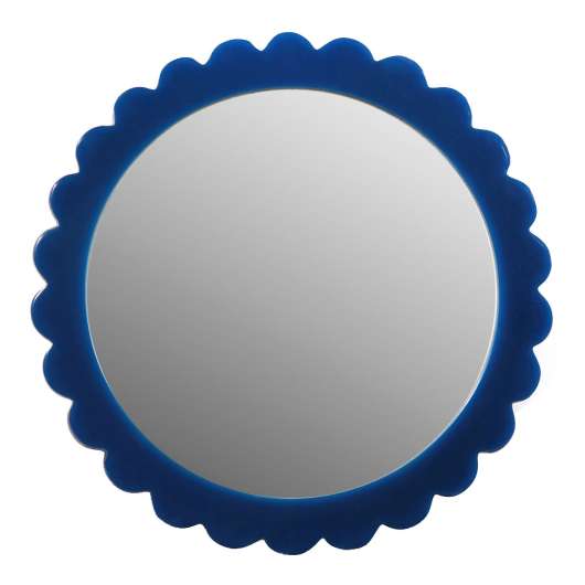 & klevering - Bloom Spegel 18 cm Blå