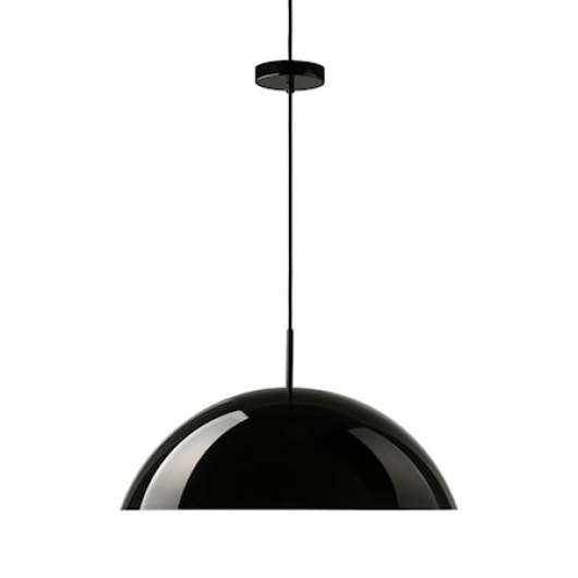 acrylic cupola pendant lamp black