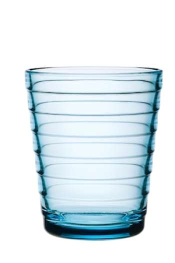 Aino Aalto glas 22 cl ljusblå 2-pack