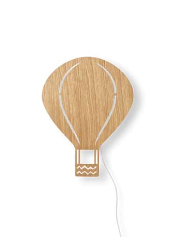 Air Balloon Lamp - Oiled Oak