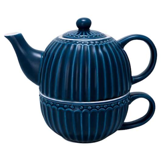 Alice Tea for one Mörkblå