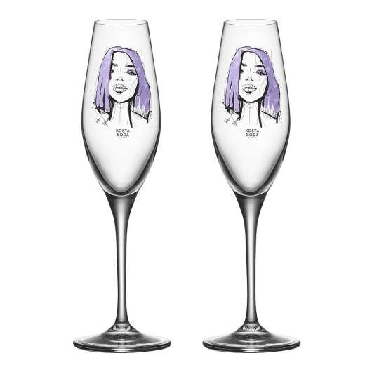 All About You Champagneglas 2-pack Forever Mine