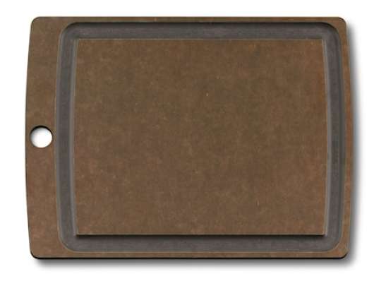 Allrounder Cutting Board M, brown with juice groove