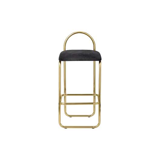 ANGUI bar chair low gold/anthracite, AYTM