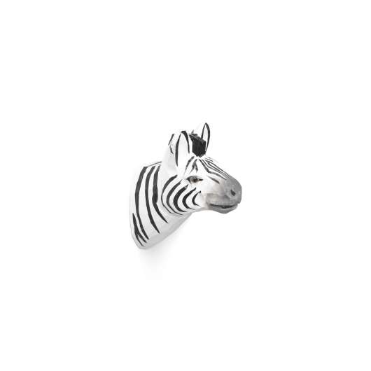 Animal Hand-carved Hook - Zebra, Ferm Living