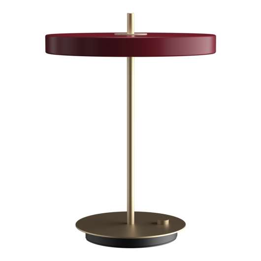 Asteria Table Bordslampa 43 cm Rubinröd
