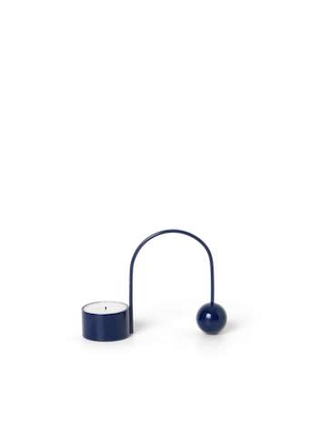Balance Tealight Holder - Deep Blue