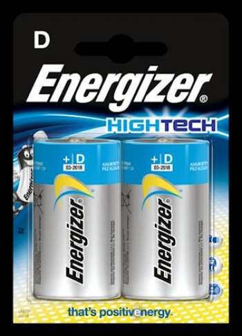 Batteri Energizer HighTech LR2 0/D 1,5 V 2 st