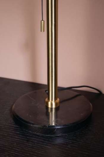 Bellamy brass bordslampa mässing