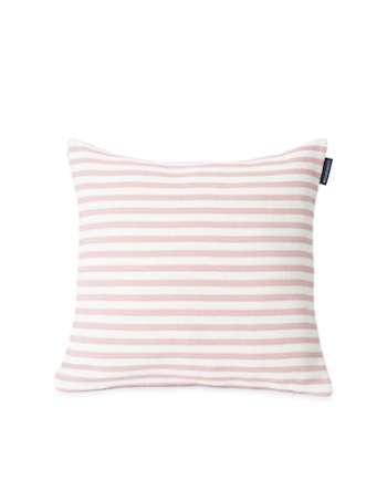 Block Striped Recycled Kuddfodral Rosa 50x50cm