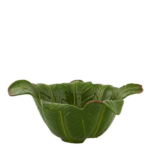 Bordallo Pinheiro - Amazonia Skål Bananblad 15,6x 36,7 cm