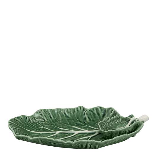 Bordallo Pinheiro - Cabbage Fat med skål 28 cm Grön