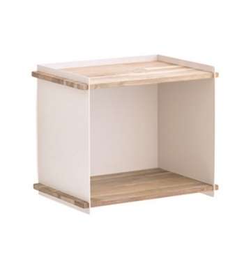 BOX WALL teak vit/ aluminium, Cane-line