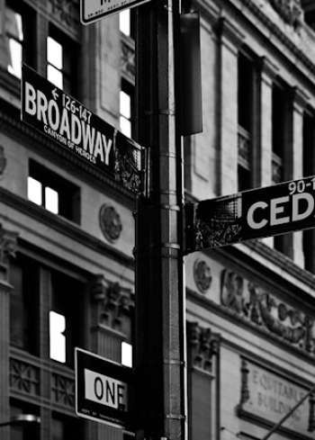 Broadway Sign Väggdekoration