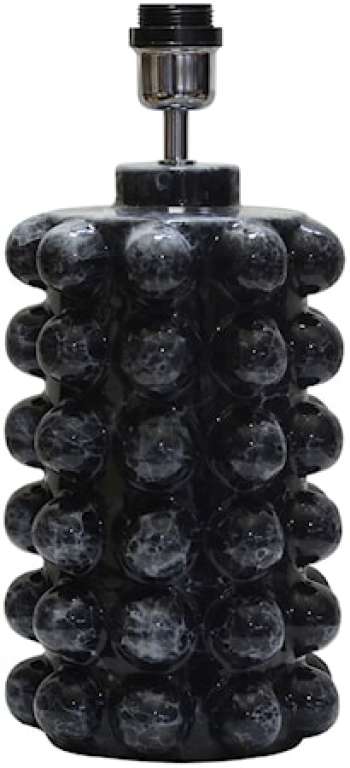 Bubbels Lampfot Black Marble 38 cm