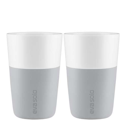 Caffe Lattemugg 36 cl 2-pack Marble Grey