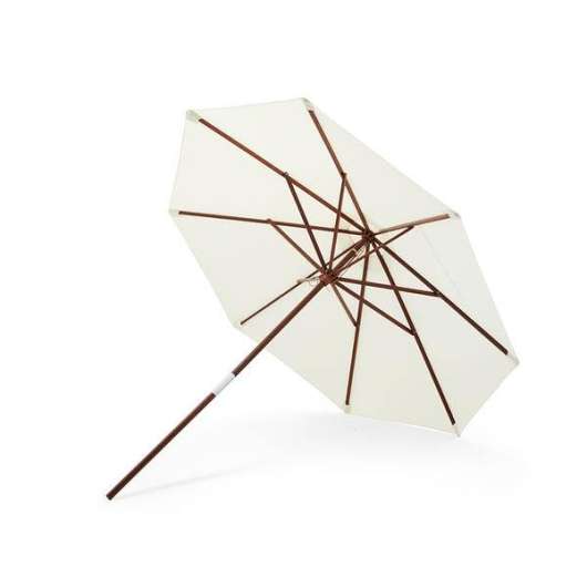 Catania parasoll 270 cm vit /  trä Skagerak