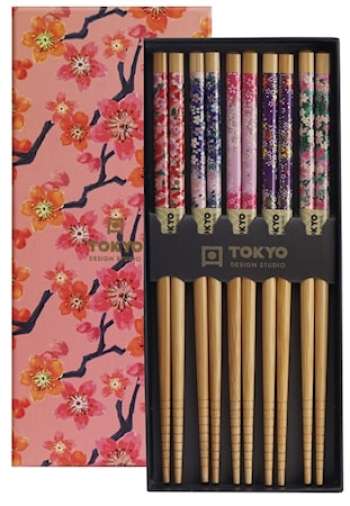 Chopstick Ätpinnar Gåvoset Sakura Patterns
