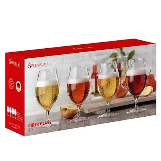 Cider Glass Set/4 Special Glasses