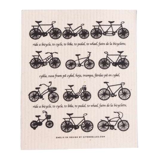 Citronelles - Bicycle Disktrasa 18x20 cm