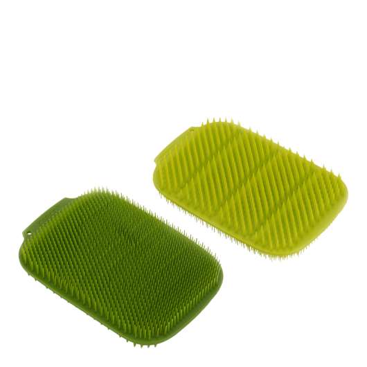 Cleantech Disk- och Skrubb Borste 2-pack Grön