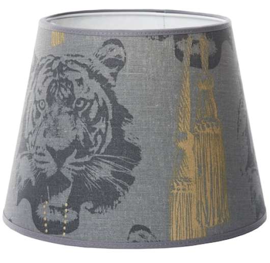 Coco tiger lampskärm Grey