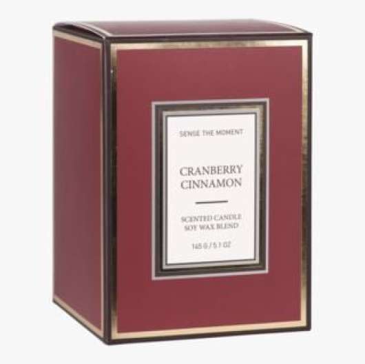 Cranberry Cinnamon metallic doftljus röd