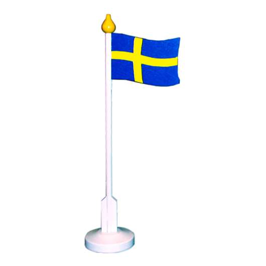 Dala Industrier - Dalasommar Träflagga 32 cm