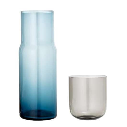 Decanter & Glass Multi-color Glass