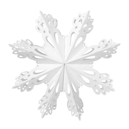 Dekostjärna XL Snowflake 76 cm Broste Copenhagen