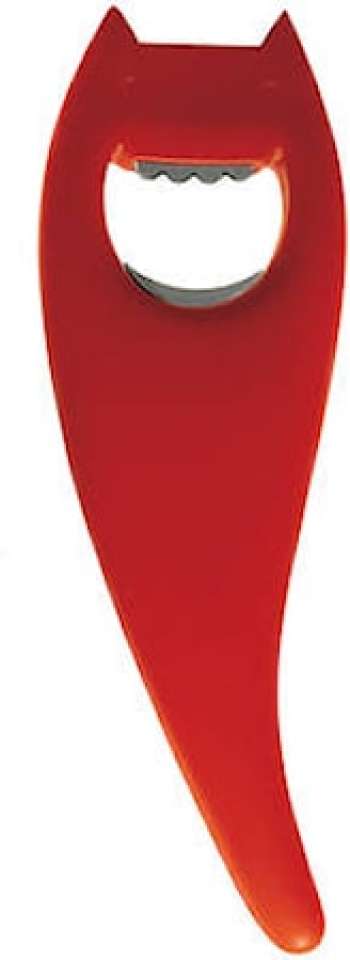 Diabolix Flasköppnare 18x5,5 cm Plast Röd