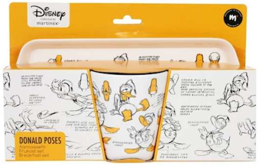 Disney Donald Duck Frukostset 28x19x9cm