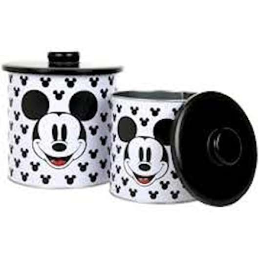 Disney Mickey Mouse Plåtburk 2 st