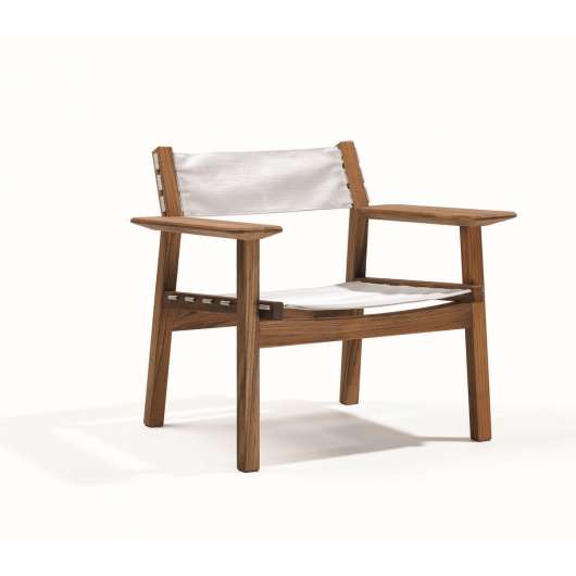 Djurö Lounge chair teak / textil, Skargaarden