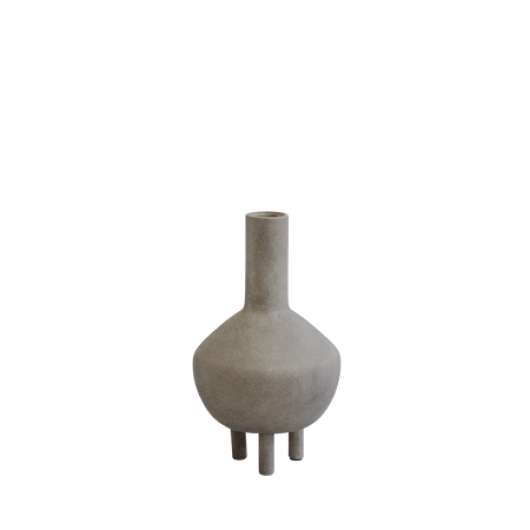 Duck Vase Fat Taupe