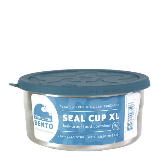Eco Seal Cup Rund burk XL 15,5 cm Blå