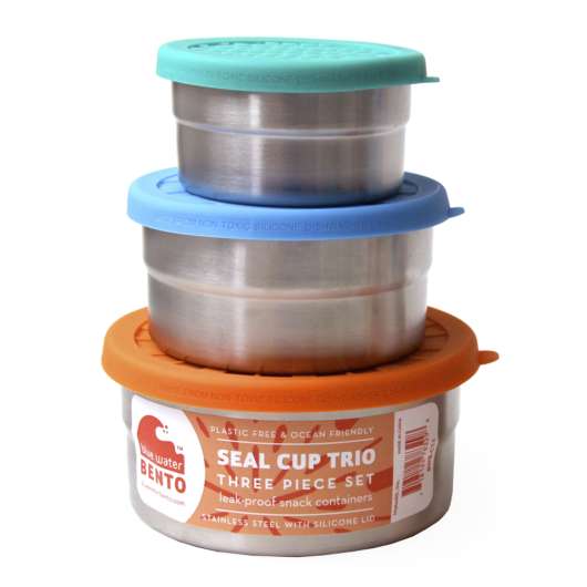 Eco Seal Cup Runda burkar 3 delar