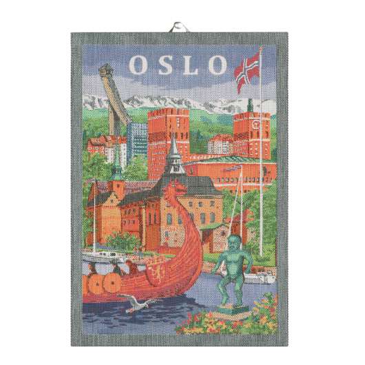 Ekelund - Oslo Kökshandduk 35x50 cm Flerfärgad