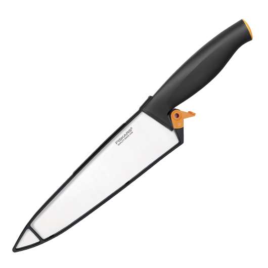 Fiskars - Functional Form Kockkniv med Bladskydd 20 cm