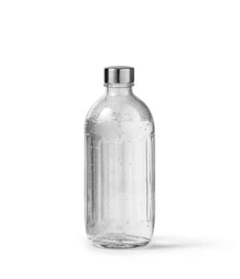 Flaska till Carbonator Pro Glas/Borstat stål