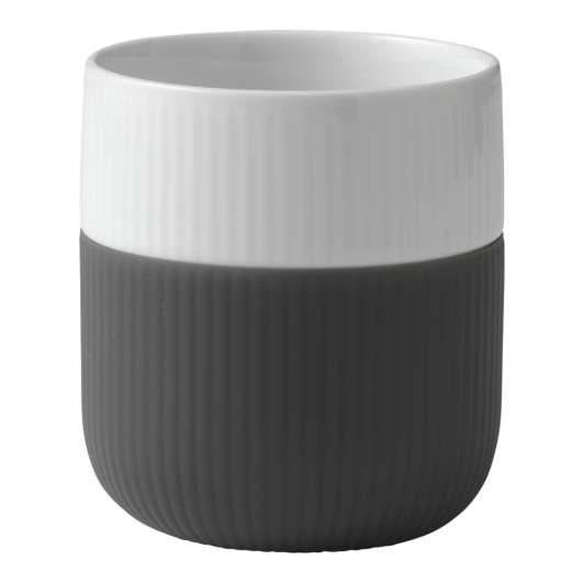 Fluted Contrast Mugg 33 cl Antracit