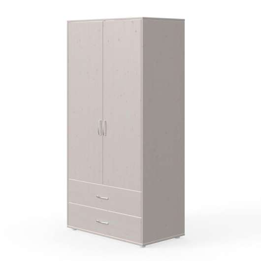 Garderob lådor 200 cm grå Flexa CLASSIC
