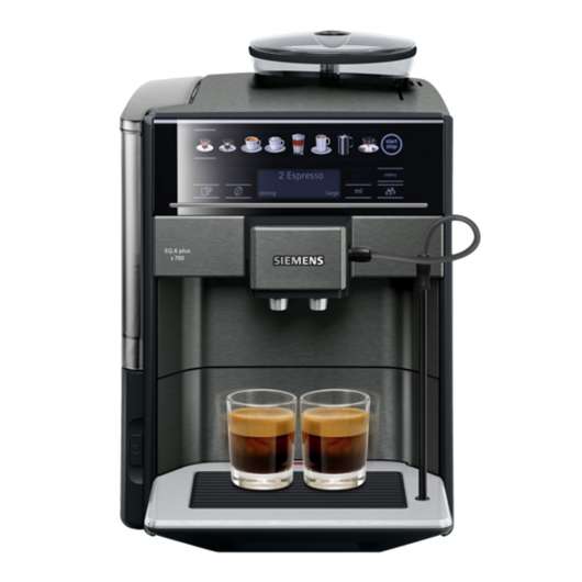 Helautomatisk espresso/kaffemaskin EQ6 PLUS S700 Dark Inox