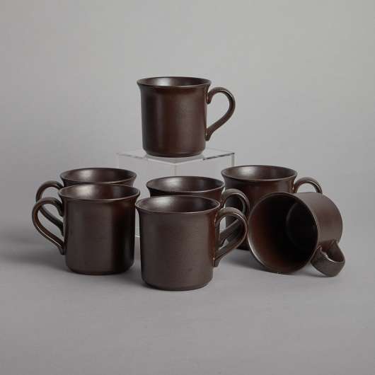 Höganäs Keramik - Höganäs Kaffemuggar 7 st
