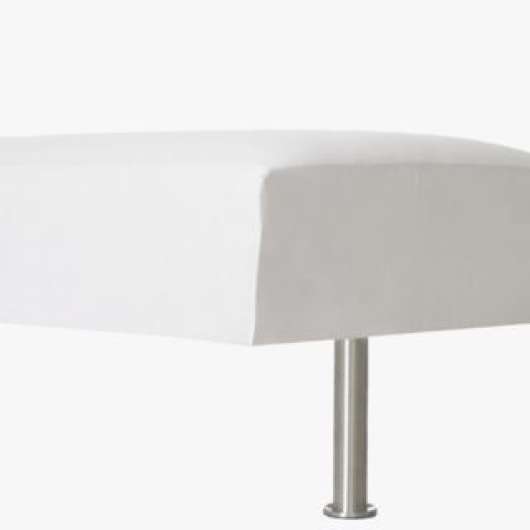 Jersey bedtop 180x200+30cm, White