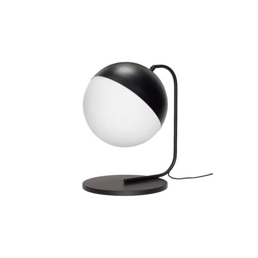Klotgolvlampa/ bordslampa stor svart