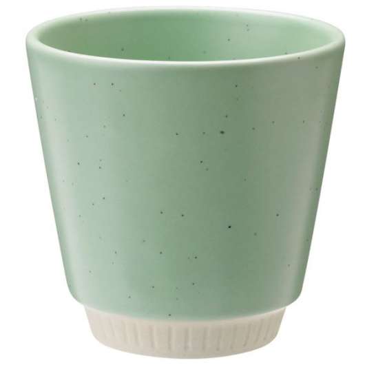 Knabstrup Keramik - Colorit Kopp H9 cm 25 cl Ljusgrön