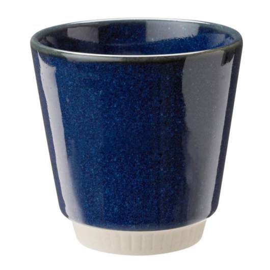 Knabstrup Keramik - Colorit Kopp H9 cm 25 cl Marinblå